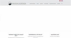 Desktop Screenshot of havsdalsgrenda.no
